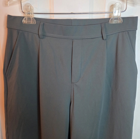 Halara Flex High Waisted Pocket Wide Leg Pants in Deep Aquamarine Size Large - Picture 4 of 9